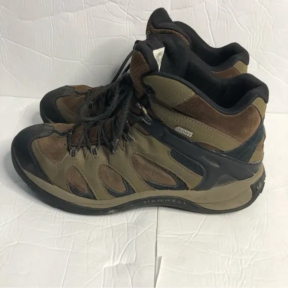 Merrell Boots Reflex 3 Mid Waterproof hiking outdoor Mens Sz 12 J77273 Shoes