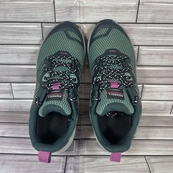 Merrell Bravada 2 Breeze J037364 Sneakers Women's US 6.5 Green Hiking Shoes-NEW