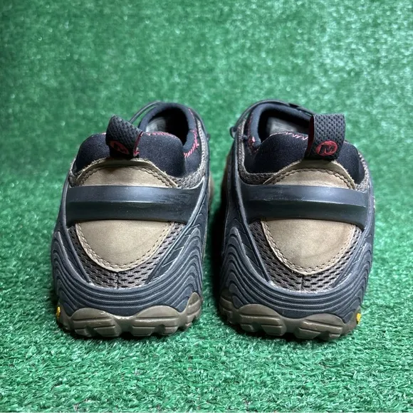Merrell Chameleon 7 Stretch Boulder Men's Size 12 Brown Leather Hiking Shoes