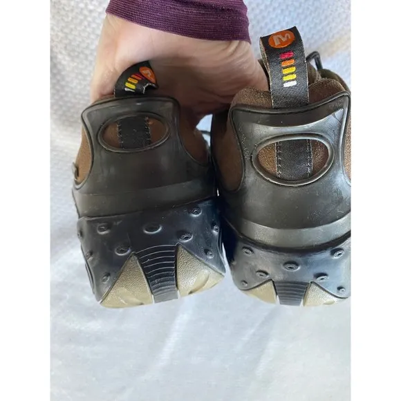 Merrell Chameleon Arc Gore-Tex Hiking Shoes Womens 9 Brown XCR Canteen Suede
