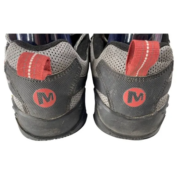 Merrell Men's Crosslander Vent Gray Suede Hiking Shoes Size 8.5M (J343406C) EUC