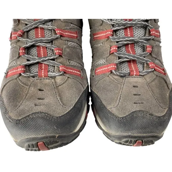 Merrell Men's Crosslander Vent Gray Suede Hiking Shoes Size 8.5M (J343406C) EUC