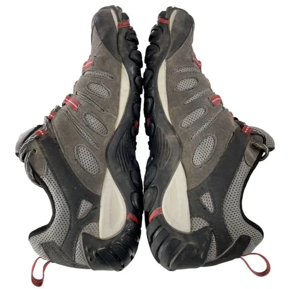 Merrell Men's Crosslander Vent Gray Suede Hiking Shoes Size 8.5M (J343406C) EUC