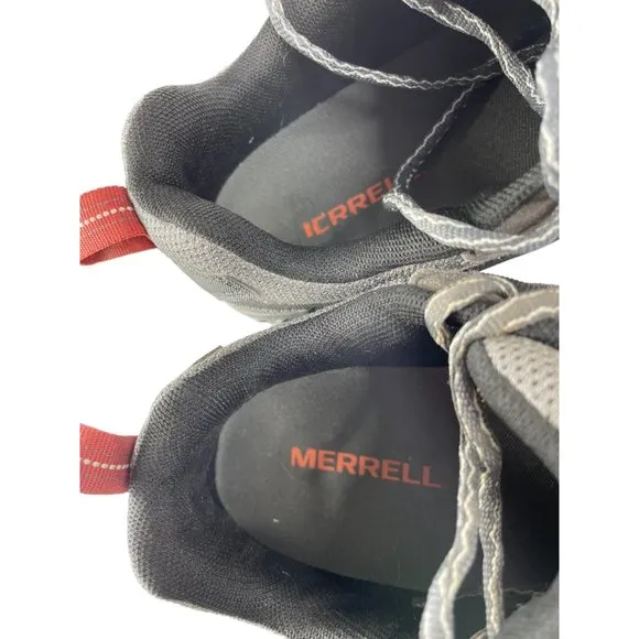 Merrell Men's Crosslander Vent Gray Suede Hiking Shoes Size 8.5M (J343406C) EUC