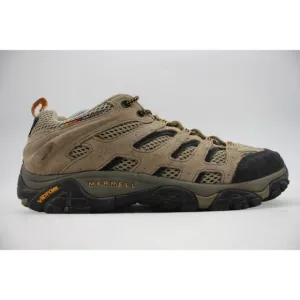 Merrell Men's Moab Ventilator Hiking Size 8.5 W Shoes Walnut Brown Vibram 86595W