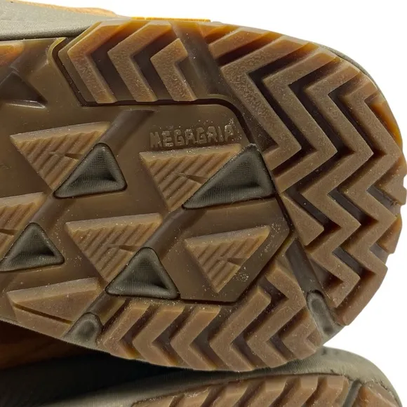 Merrell Mens Shoes Ontario Mid Waterproof Boots 9 Brown Suede Waterproof Hiking