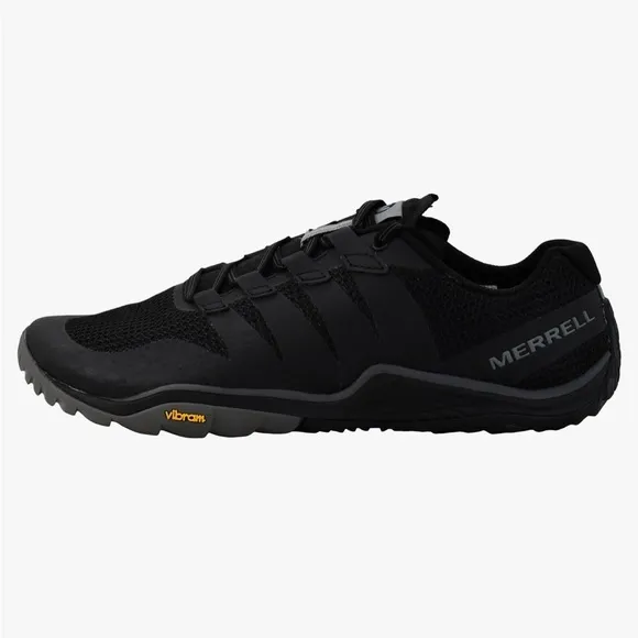 Merrell Mens Trail Glove 5 Hiking Shoes Size 9 Barefoot 2 Shoes Black Vibram