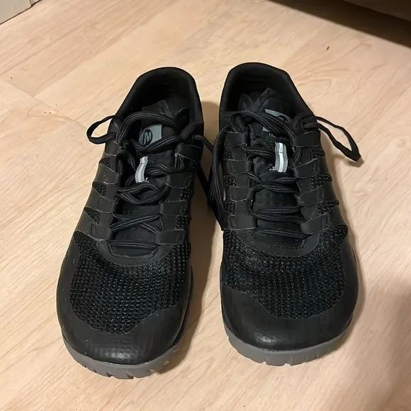 Merrell Mens Trail Glove 5 Hiking Shoes Size 9 Barefoot 2 Shoes Black Vibram