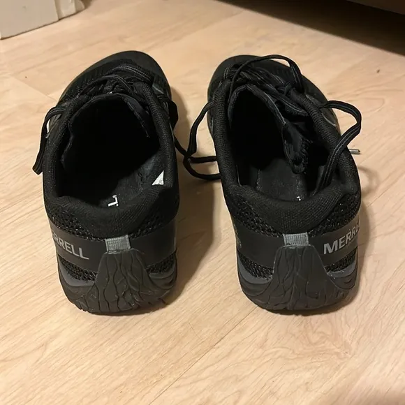 Merrell Mens Trail Glove 5 Hiking Shoes Size 9 Barefoot 2 Shoes Black Vibram