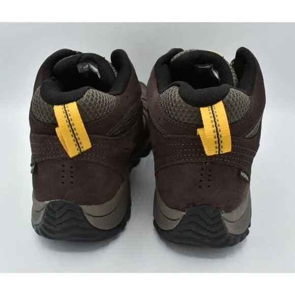 Merrell Mens Size 9 Oakcreek Mid Waterproof Expresso Hiking Boots Shoes J03640