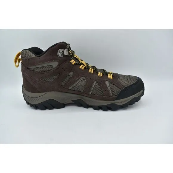 Merrell Mens Size 9 Oakcreek Mid Waterproof Expresso Hiking Boots Shoes J03640