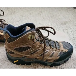 Merrell MOAB 2 Mother-of-All-Boots Waterproof Hiking Shoes Mens Size 11 W EUC