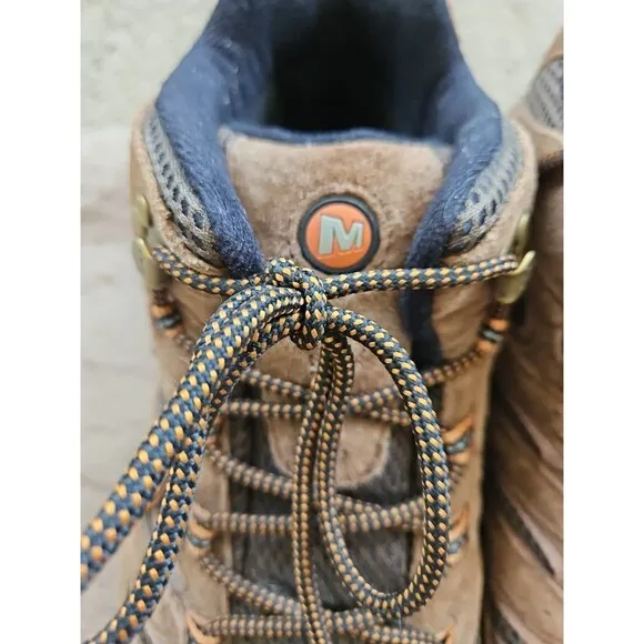 Merrell MOAB 2 Mother-of-All-Boots Waterproof Hiking Shoes Mens Size 11 W EUC