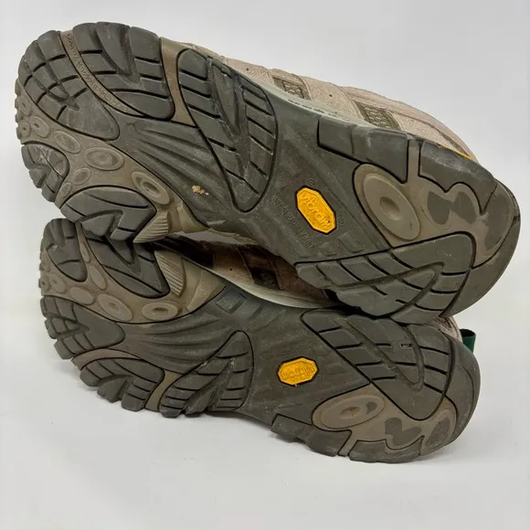Merrell Moab 2 Vented Mesh Brown Suede Leather Hiking Shoes Waterproof Men’s 13