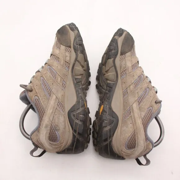 Merrell Moab 2 Waterproof Hiking Trail Shoes Women's Size 8.5  Gray Suede 06026