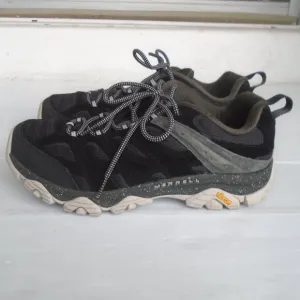 Merrell Moab 3 Mens Hiking Shoes J036281W Size 11W Black/Gray