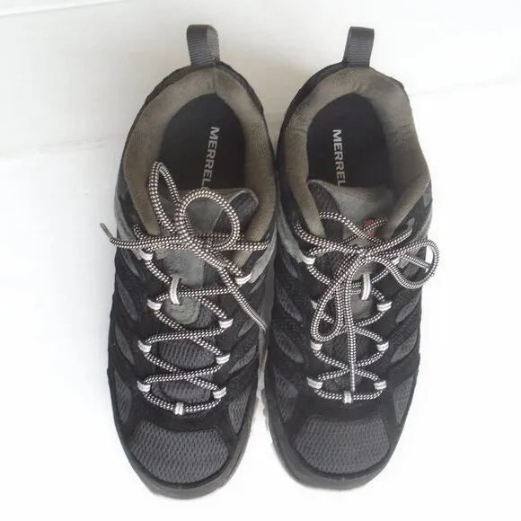 Merrell Moab 3 Mens Hiking Shoes J036281W Size 11W Black/Gray