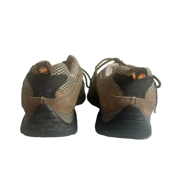 Merrell Moab Continuum Men's Hiking Shoes Vibram Outsole J86595 Walnut Size 10.5