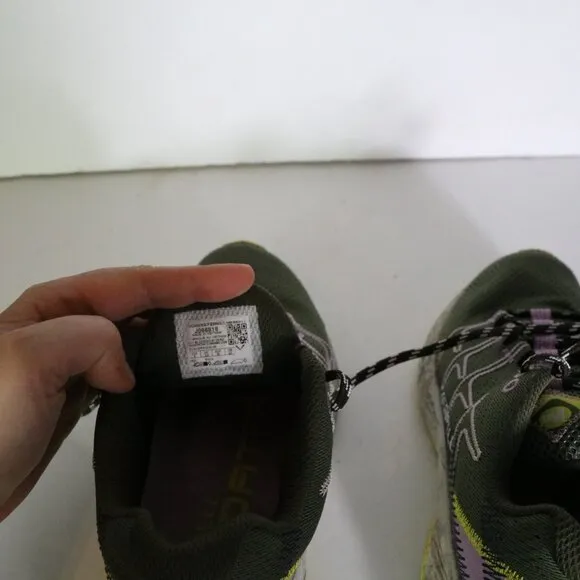 Merrell Moab Flight Hiking Shoes Womens 8 Green Purple Trail Running Float Pro
