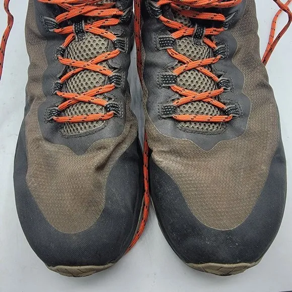 Merrell Moab Speed FloatPro Mens 13 Brown Orange Shoes Vibram Hiking J066779