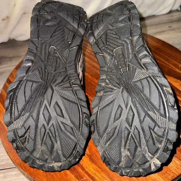 Merrell Moab Voyager Low Black Grey Brown Kid Youth Hiking Shoes MK263764 Sz 4M