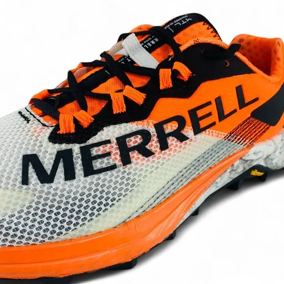 Merrell MTL Long Sky 2 White Orange Men's Trail Running Hiking Shoes J067567