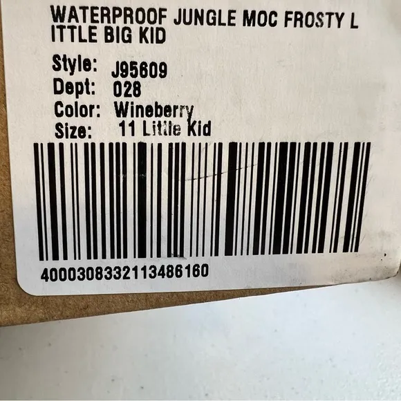 Merrell New Girls Size 11 Moc Frosty Purple Jungle Moc Suede Shoes