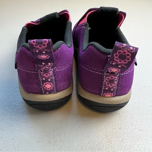 Merrell New Girls Size 11 Moc Frosty Purple Jungle Moc Suede Shoes