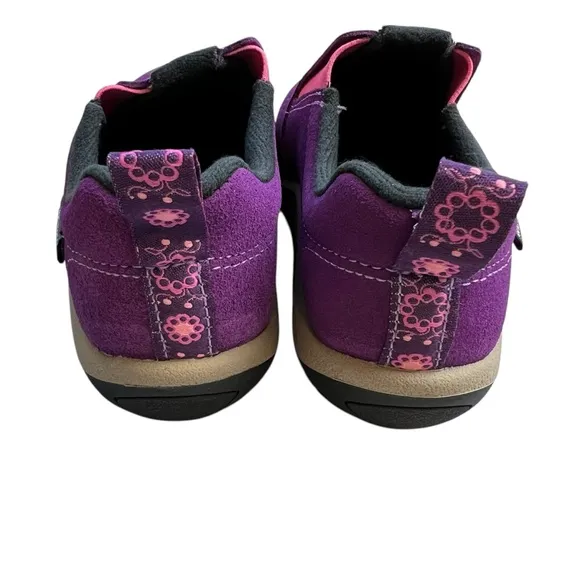 Merrell New Girls Size 11 Moc Frosty Purple Jungle Moc Suede Shoes
