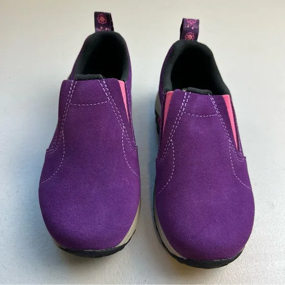 Merrell New Girls Size 11 Moc Frosty Purple Jungle Moc Suede Shoes