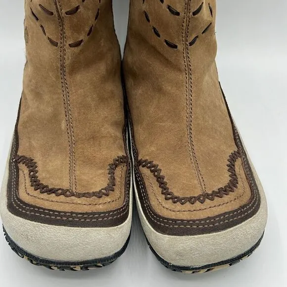 Merrell Puffin High Tan Boots Size 10 Fisherman Core B54