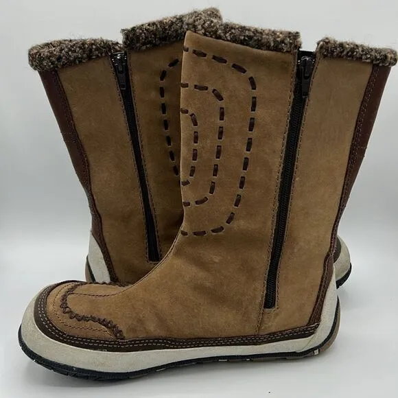 Merrell Puffin High Tan Boots Size 10 Fisherman Core B54