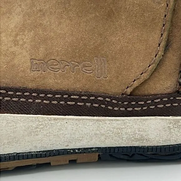 Merrell Puffin High Tan Boots Size 10 Fisherman Core B54