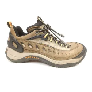 Merrell Reflex II Hiking Shoes Women's Size 9 Brown Leather Low Top