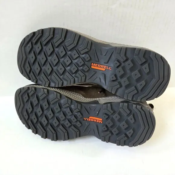 Merrell Shoes Mens 10 Brown Forestbound Waterproof Outdoor Hiking Low Boots