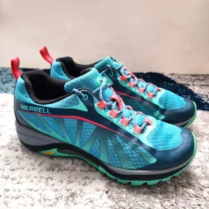 Merrell Sneakers Women's 6.5 Blue Pink Siren Edge Running Shoes Hiking Comfort