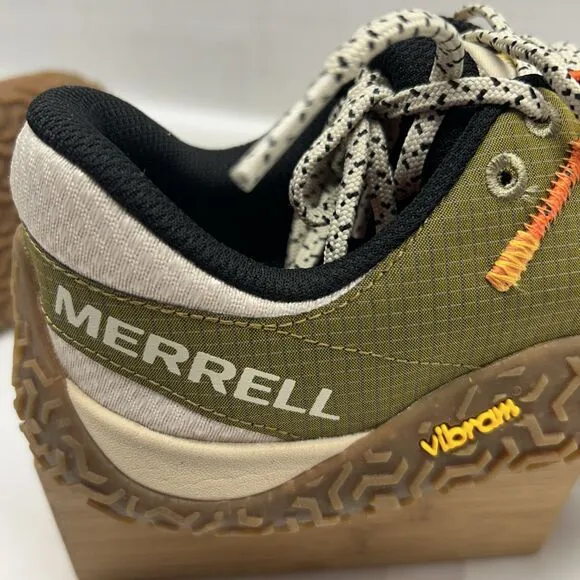 Merrell Trail Glove 7 Athletic Hiking Shoes Men SZ 9.5 Oyster/Coyote New