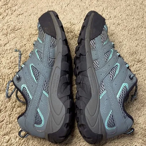 Merrell Unisex Moab 2 Low Lace Non-Marking Sole Gray Hiking Shoes Size 5.5