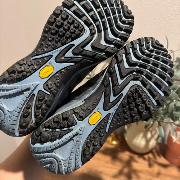 Merrell Women’s 8 Blue Stone Rock Siren Edge 3 Waterproof Hiking Shoes Outdoors