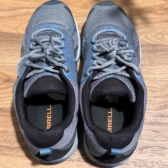 Merrell Women’s 8 Blue Stone Rock Siren Edge 3 Waterproof Hiking Shoes Outdoors