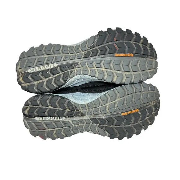 Merrell Women’s Black and Gray Trail Running Shoes size 9 waterproof