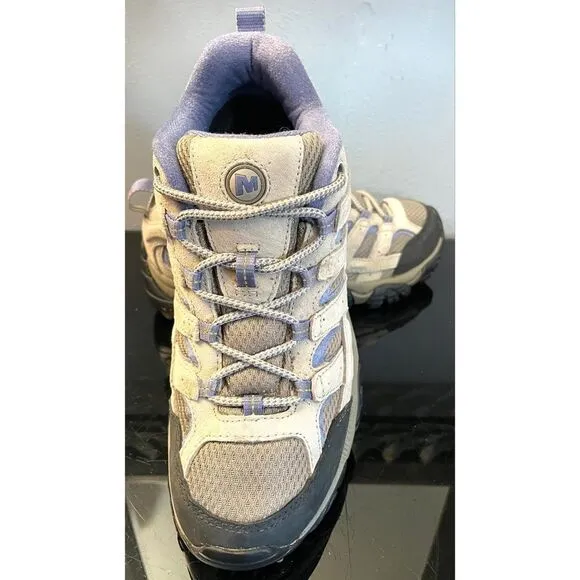 Merrell Womens Moab 2 Vent J06018 Aluminum Marlin Hiking Shoes Size US 9.5 M.