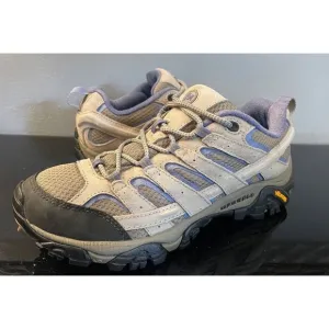 Merrell Womens Moab 2 Vent J06018 Aluminum Marlin Hiking Shoes Size US 9.5 M.