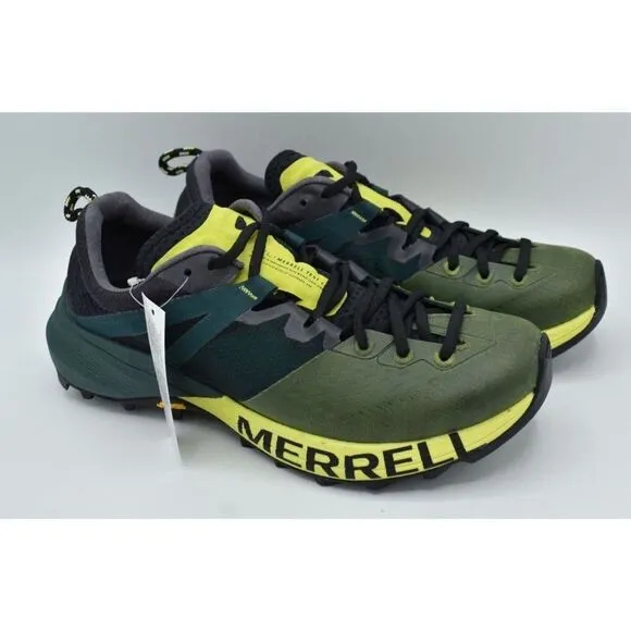 Merrell Womens Size 7.5 MTL MQM Hi Viz Jade Hiking Shoes Sneakers