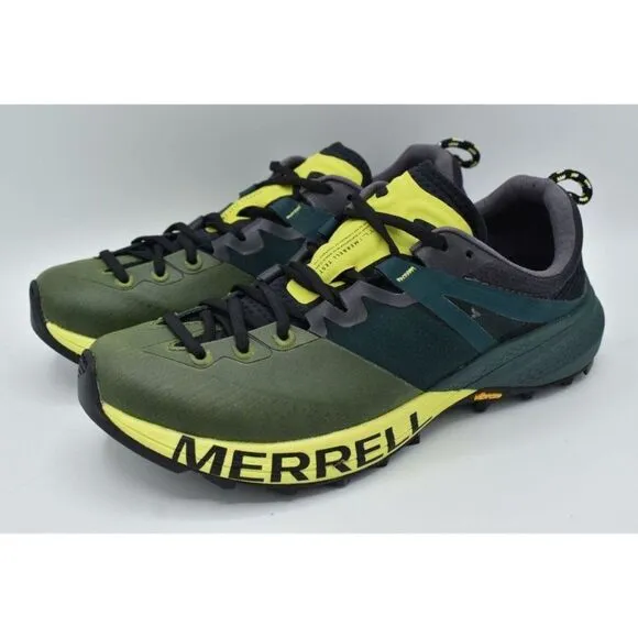 Merrell Womens Size 7.5 MTL MQM Hi Viz Jade Hiking Shoes Sneakers