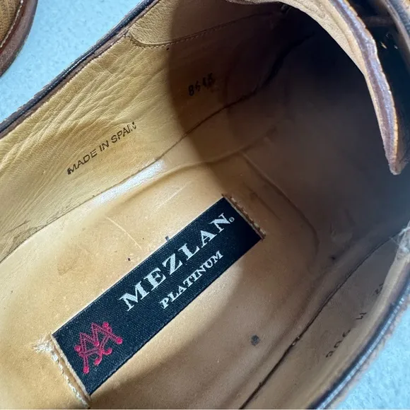 MEZLAN PLATINUM LIZARD SHOES