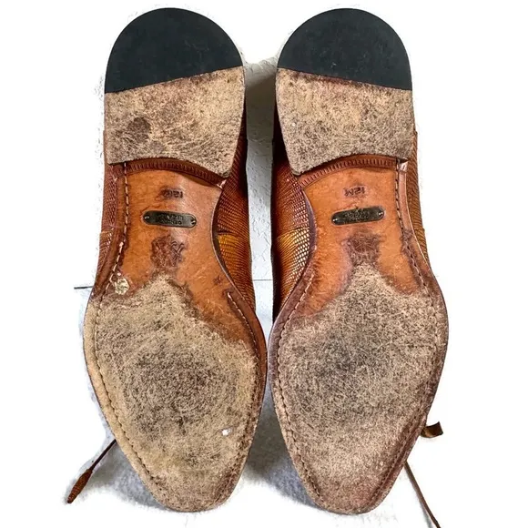 MEZLAN PLATINUM LIZARD SHOES