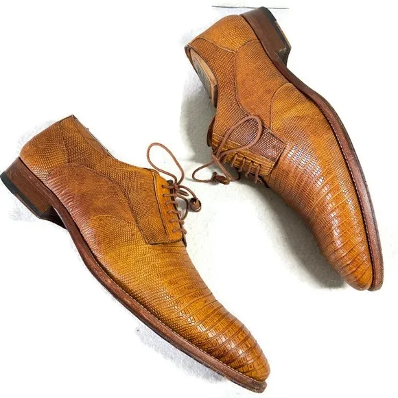 MEZLAN PLATINUM LIZARD SHOES