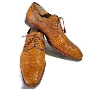 MEZLAN PLATINUM LIZARD SHOES