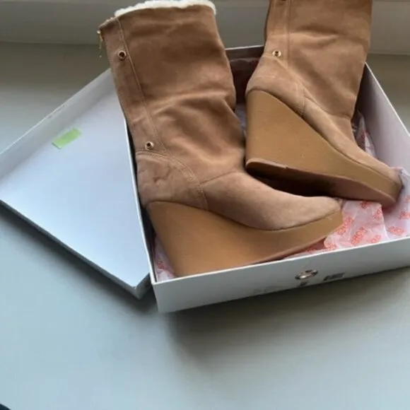 Michael Kors Suede Boots with *BRAND NEW*